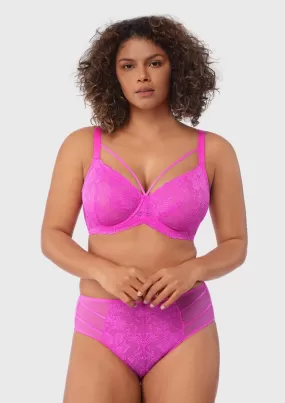 Pretty In Petals Unlined Strappy Underwire Lace Bra