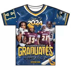 "Dem Paulk Boys" Custom Designed Graduation 3D shirt