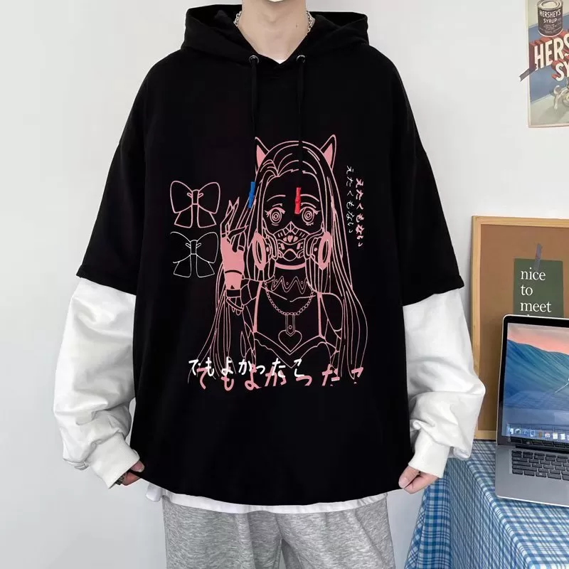 "Gas Mask Girl" Harajuku Hoodie