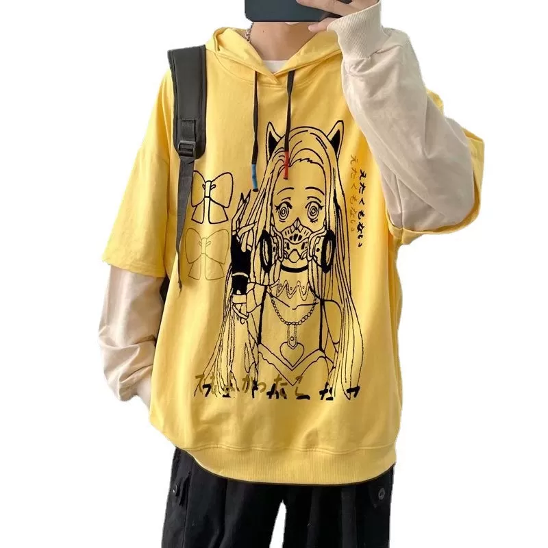 "Gas Mask Girl" Harajuku Hoodie