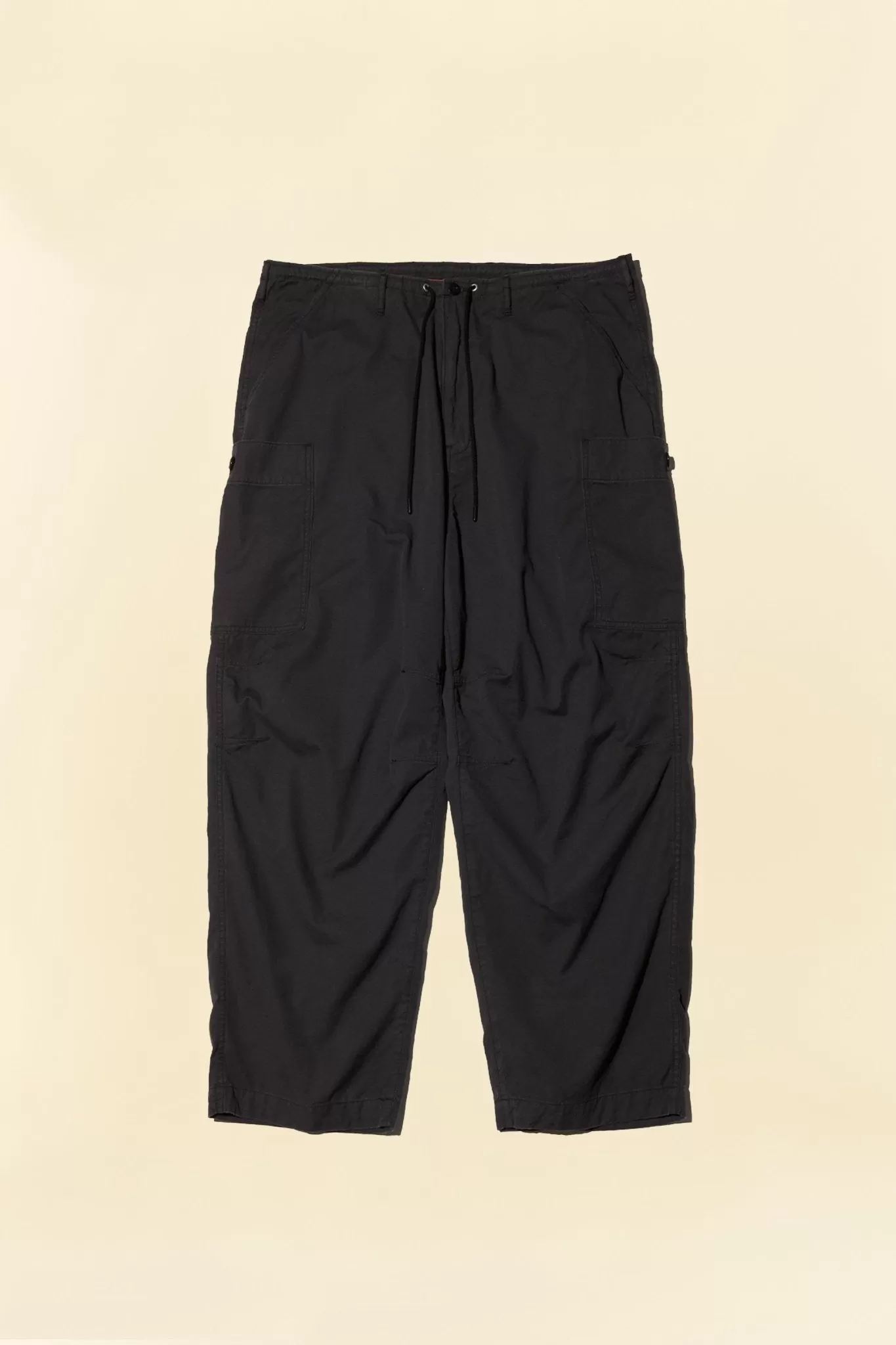 Radiall Clan Wide Fit Cargo Pants - Black