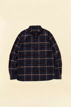 Rats Ombre Check Shirt - Black