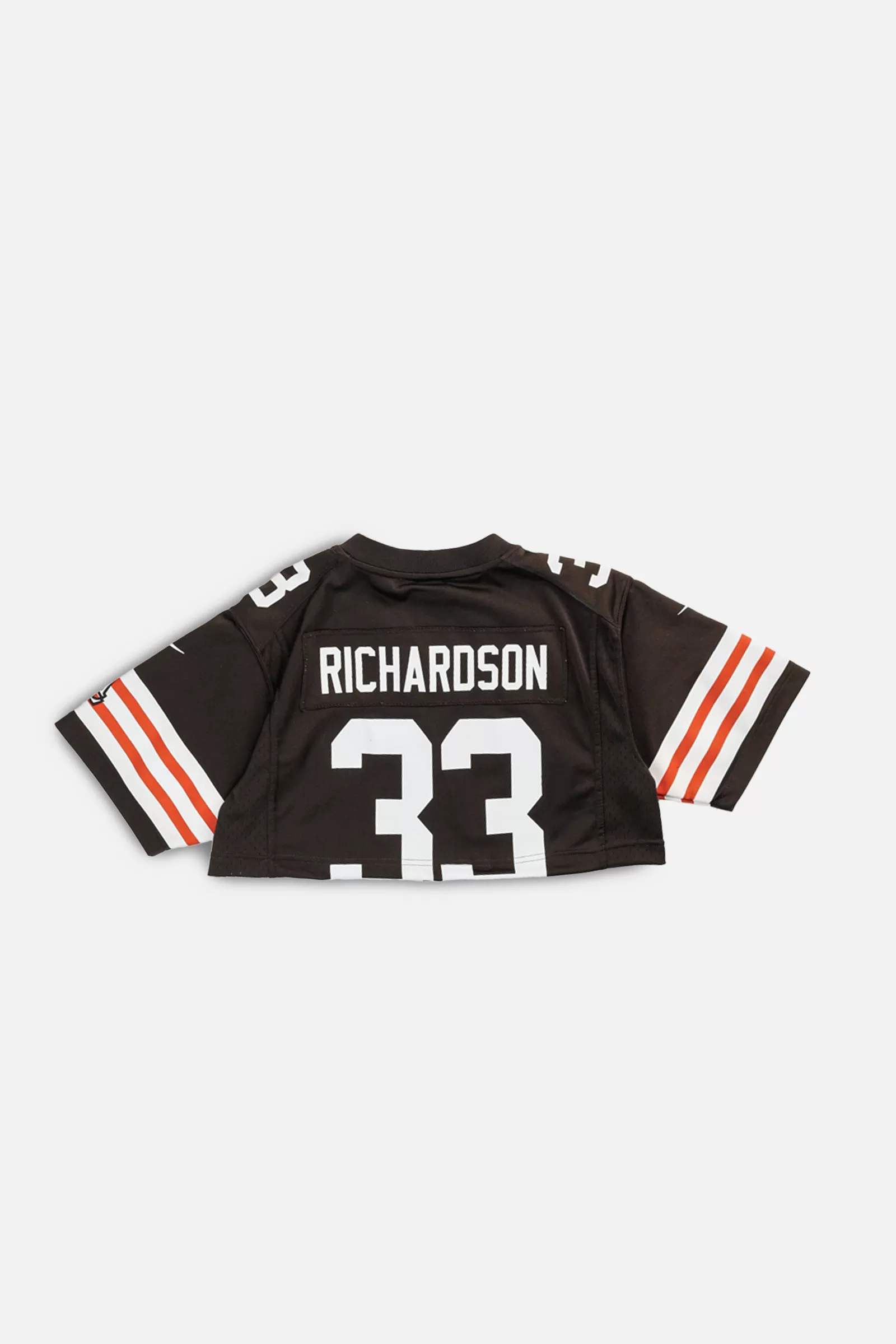 Rework Crop Cleveland Browns NFL Jersey - XS