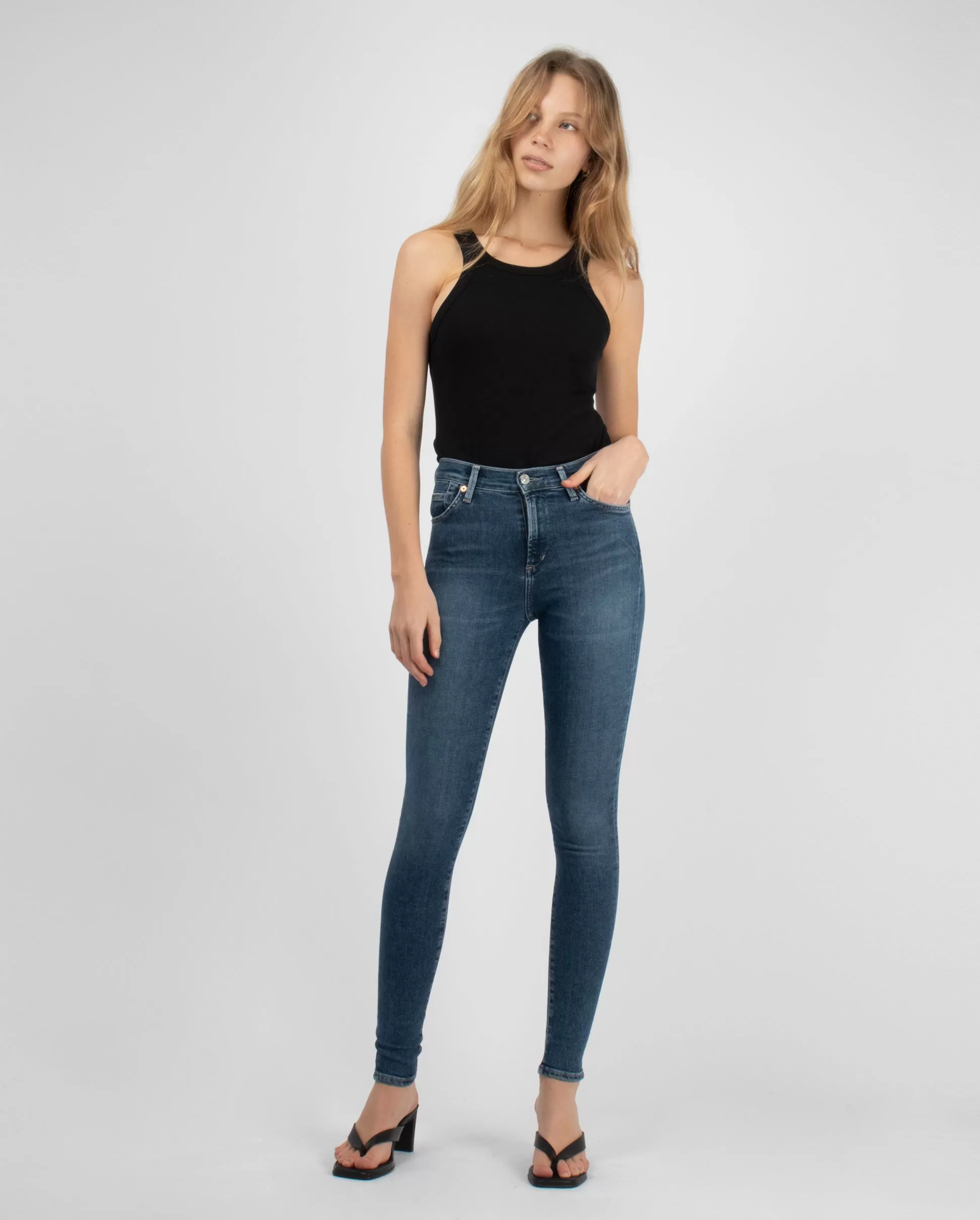 ROCKET MID RISE SKINNY  / STORY