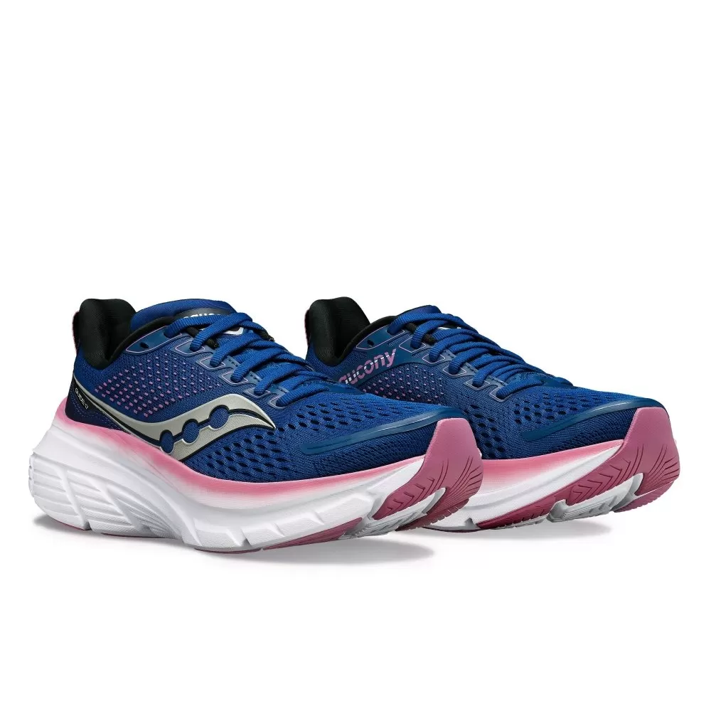 Saucony Women's Guide 17 - Navy/Orchid (Wide Width)