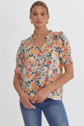 Scarlette Floral Top