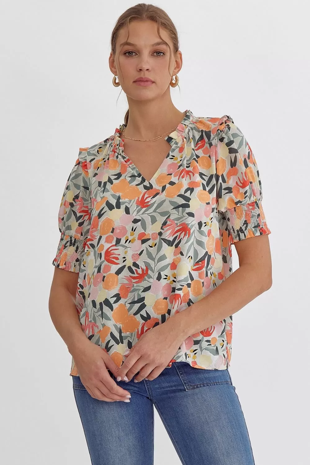 Scarlette Floral Top