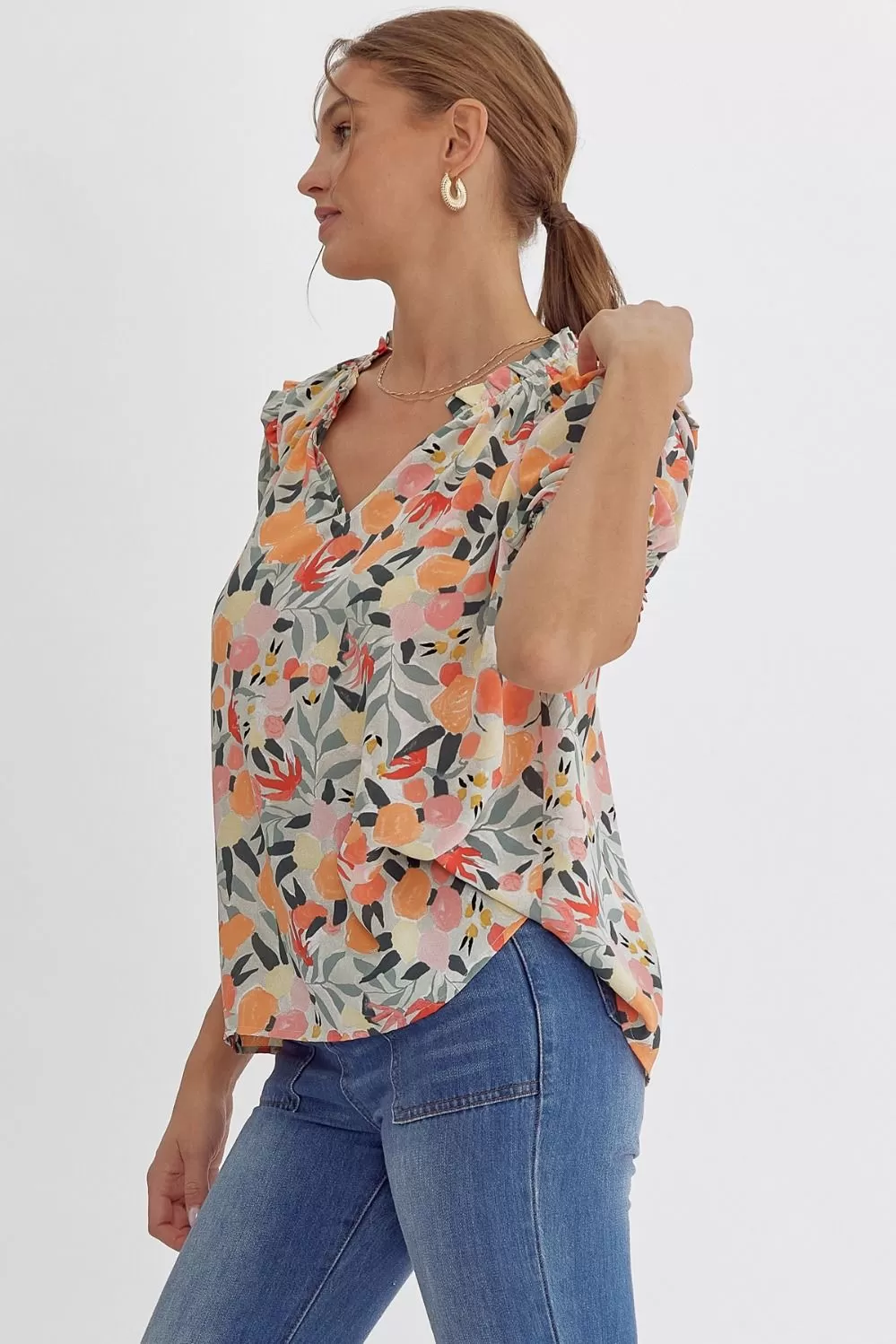 Scarlette Floral Top