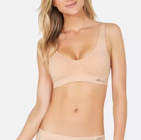 Seamless Padded Shaper Bra in Light Nude