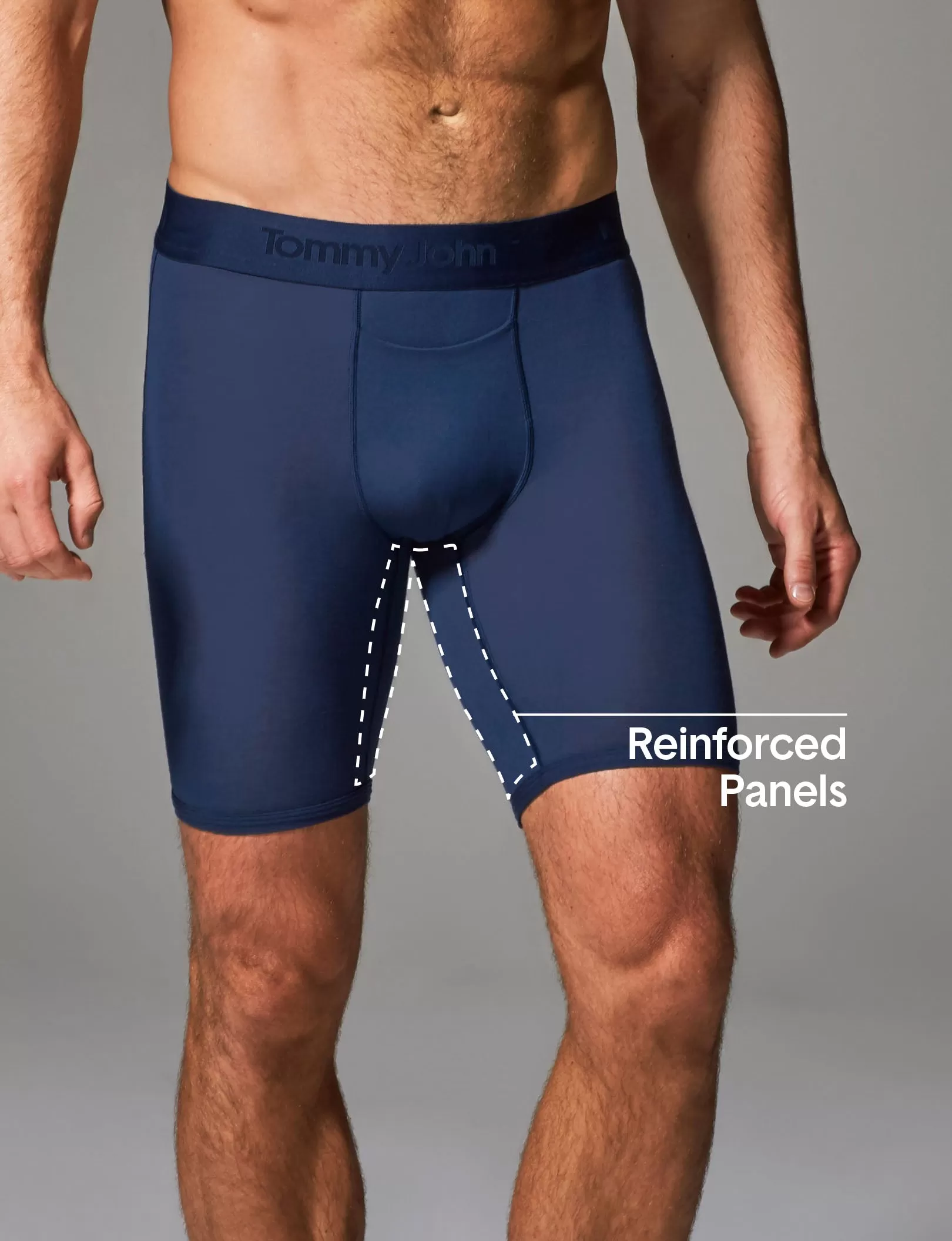 Second Skin Boxer Brief 8" (6-Pack)