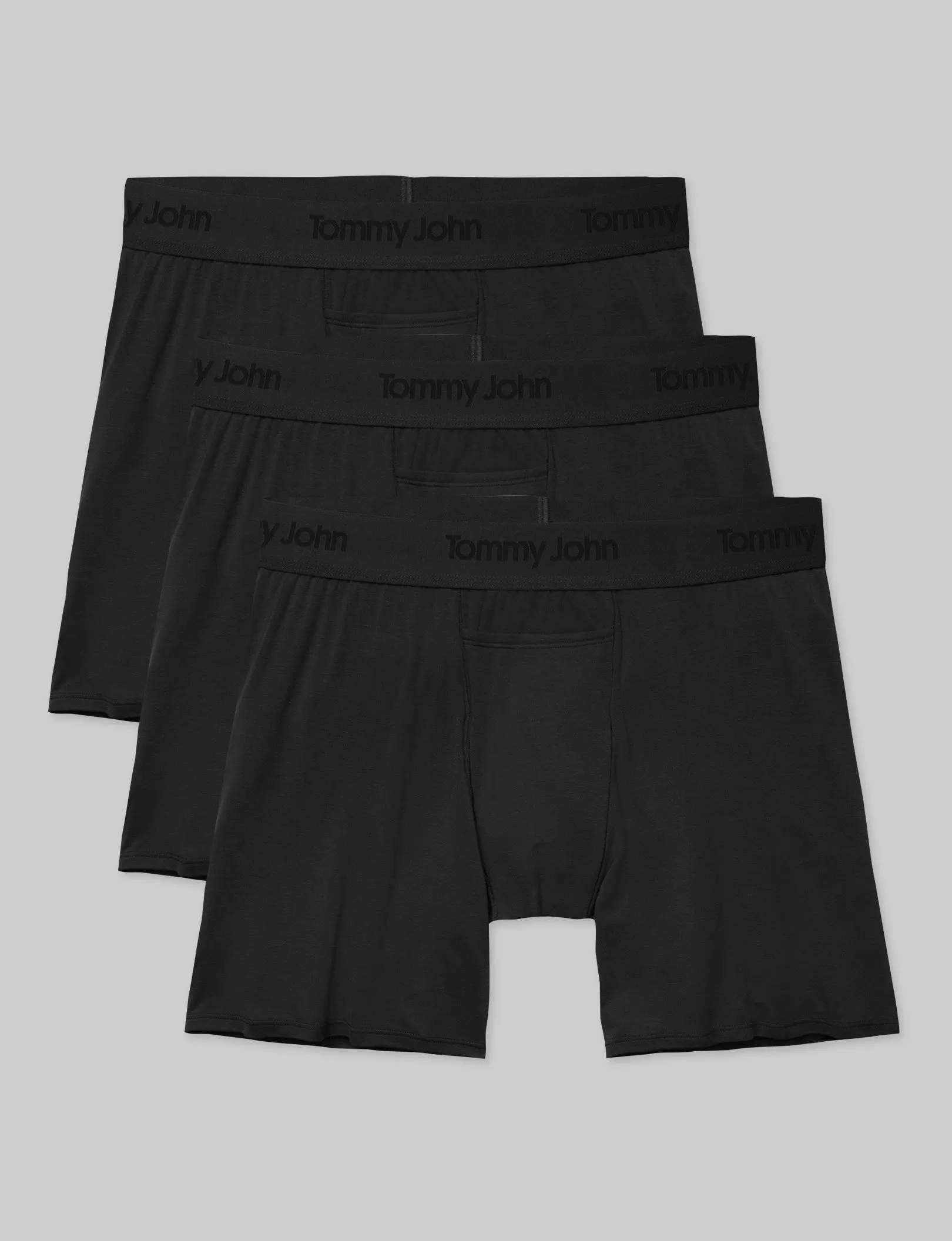 Second Skin Relaxed Fit Boxer 6" (3-Pack)