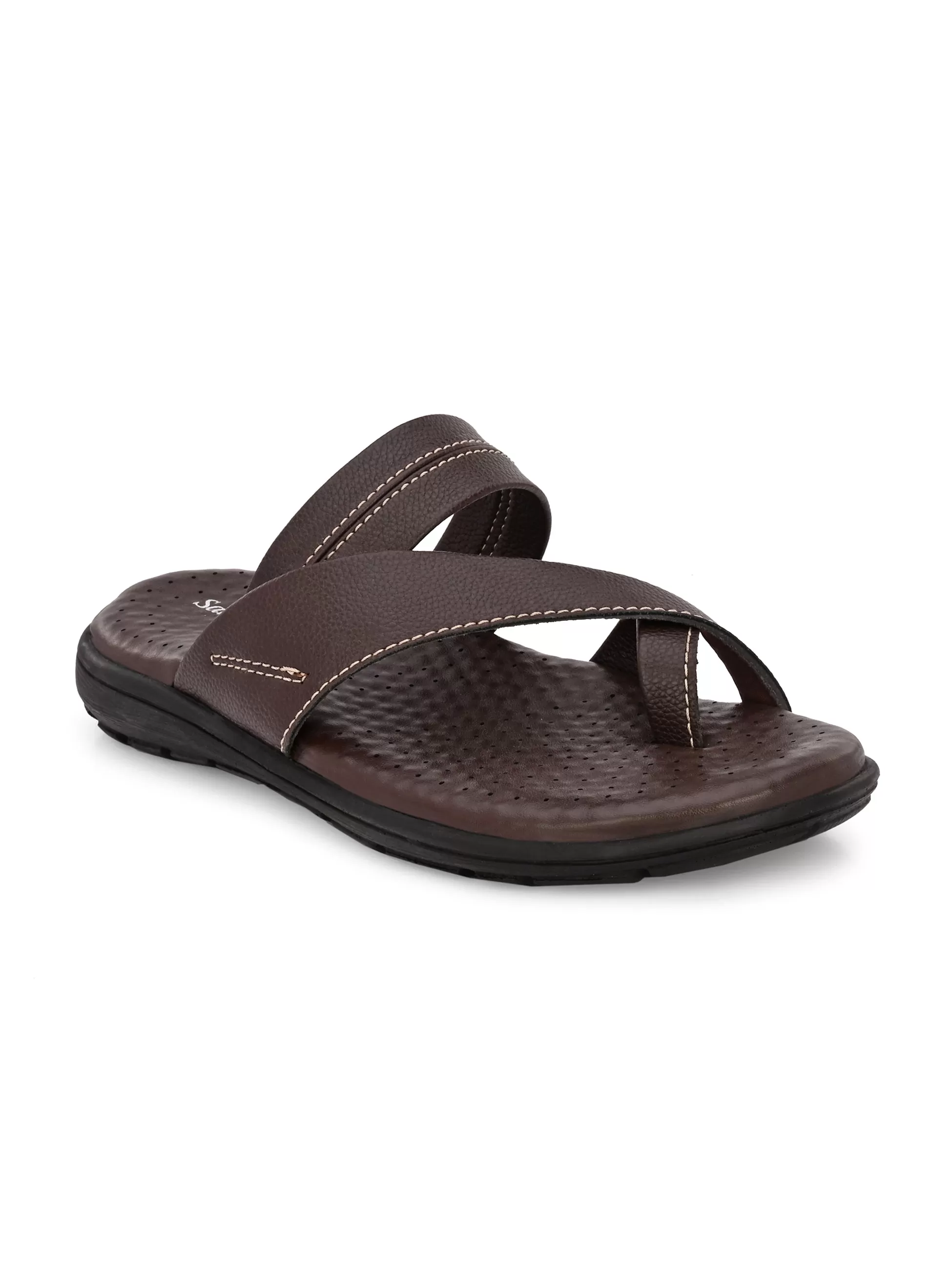 Select Brown Comfort Slippers