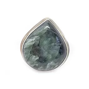 Seraphinite Classic Gemstone Ring