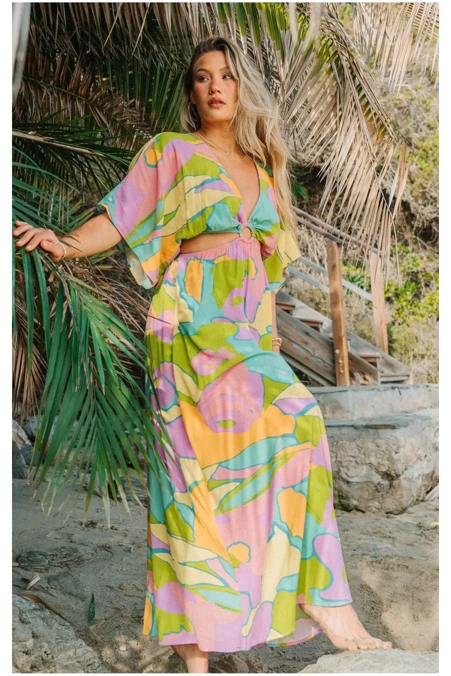 Show Me Your Mumu Dana Summer Sorbet Maxi Dress