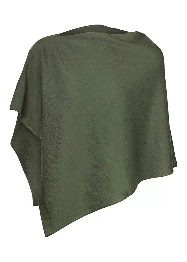 Sibin Linnebjerg Paris Poncho - Light Army