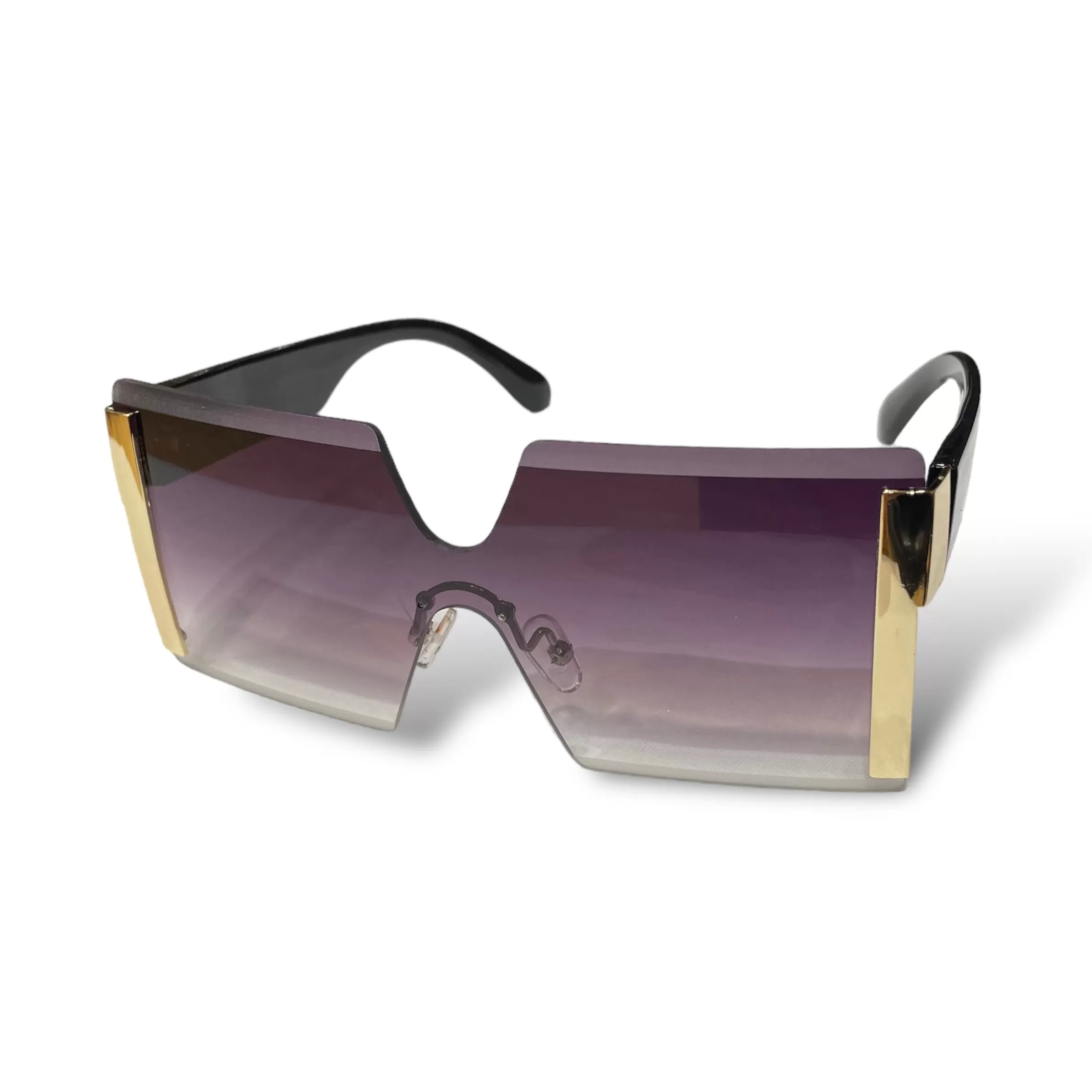 Side-Trim Square Frame Shades