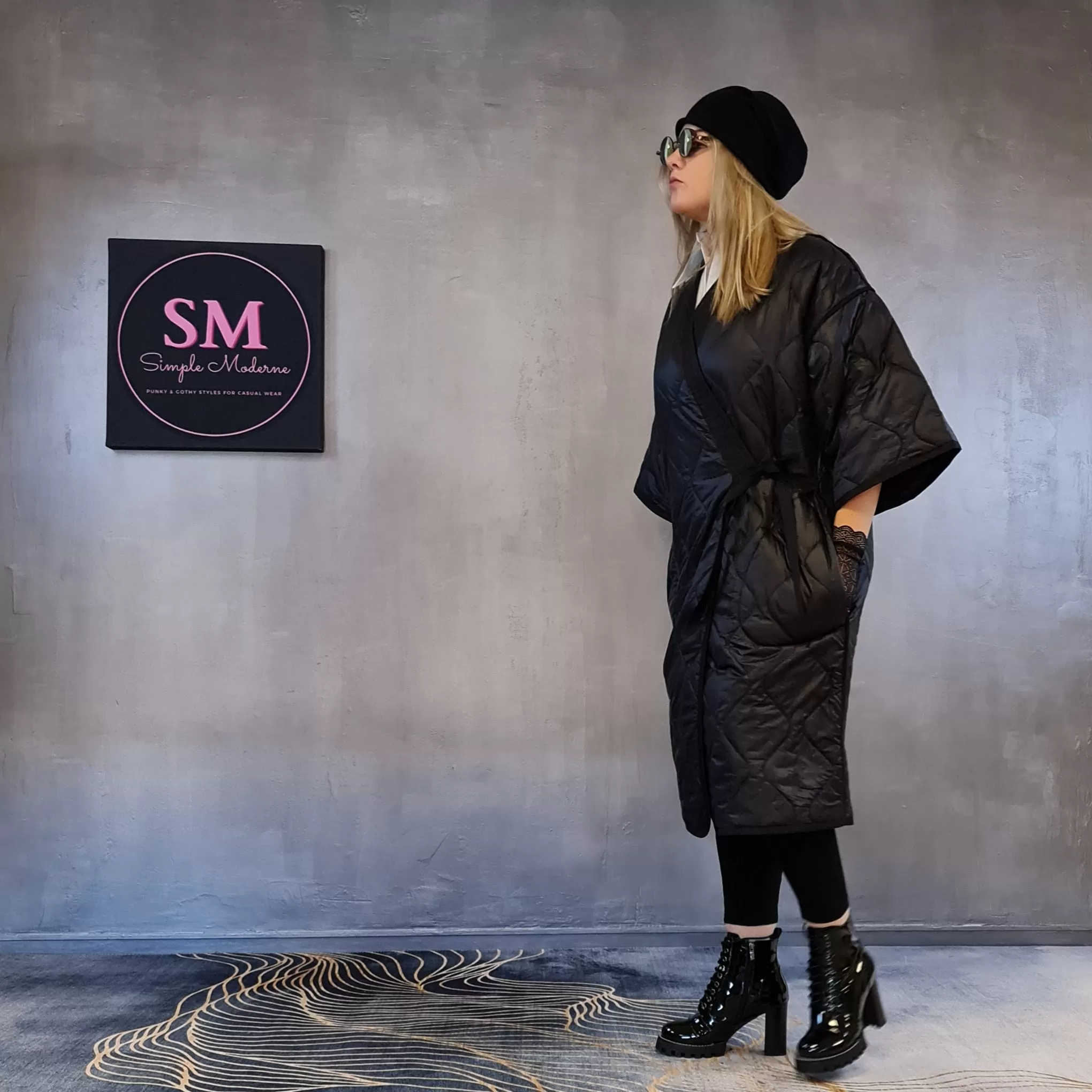 Simple Moderne Amsterdam Punk Wrap In Coat