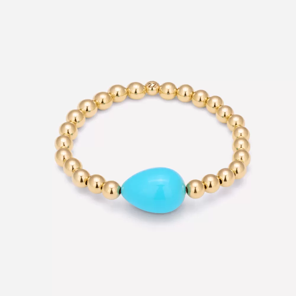 SIRENA TURQUOISE BRACELET 6MM