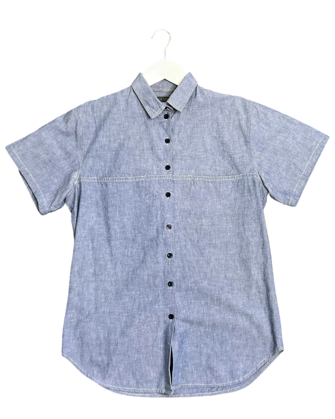 Size 12 - Vintage Country Road Blue Chambray Shirt