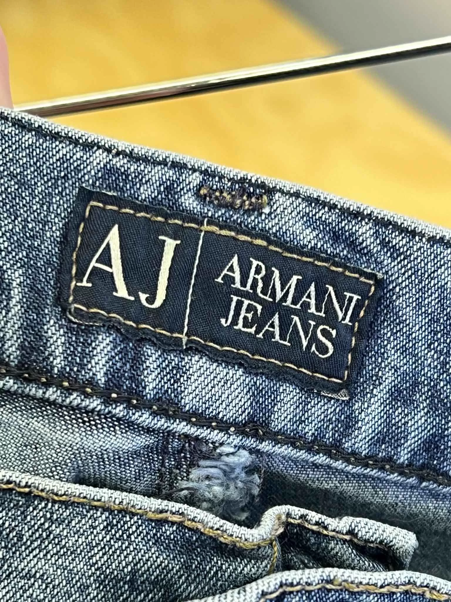 Size 30 - Vintage Armani Jeans Mid-Wash Blue Bootcut Jeans