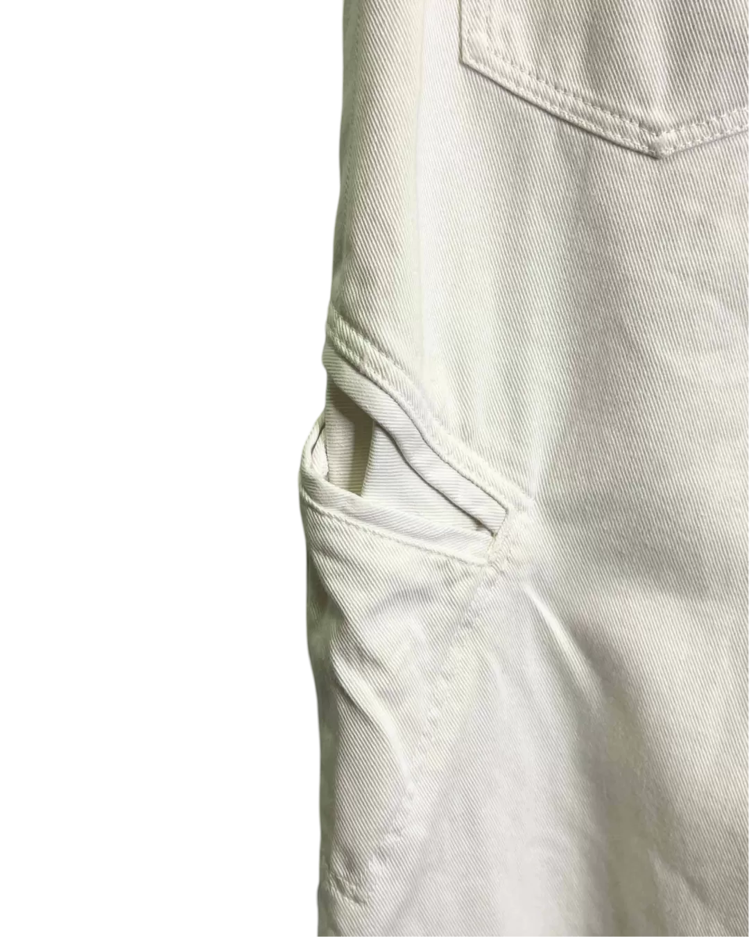 Size M - IRO Paris White Cargo Jeans