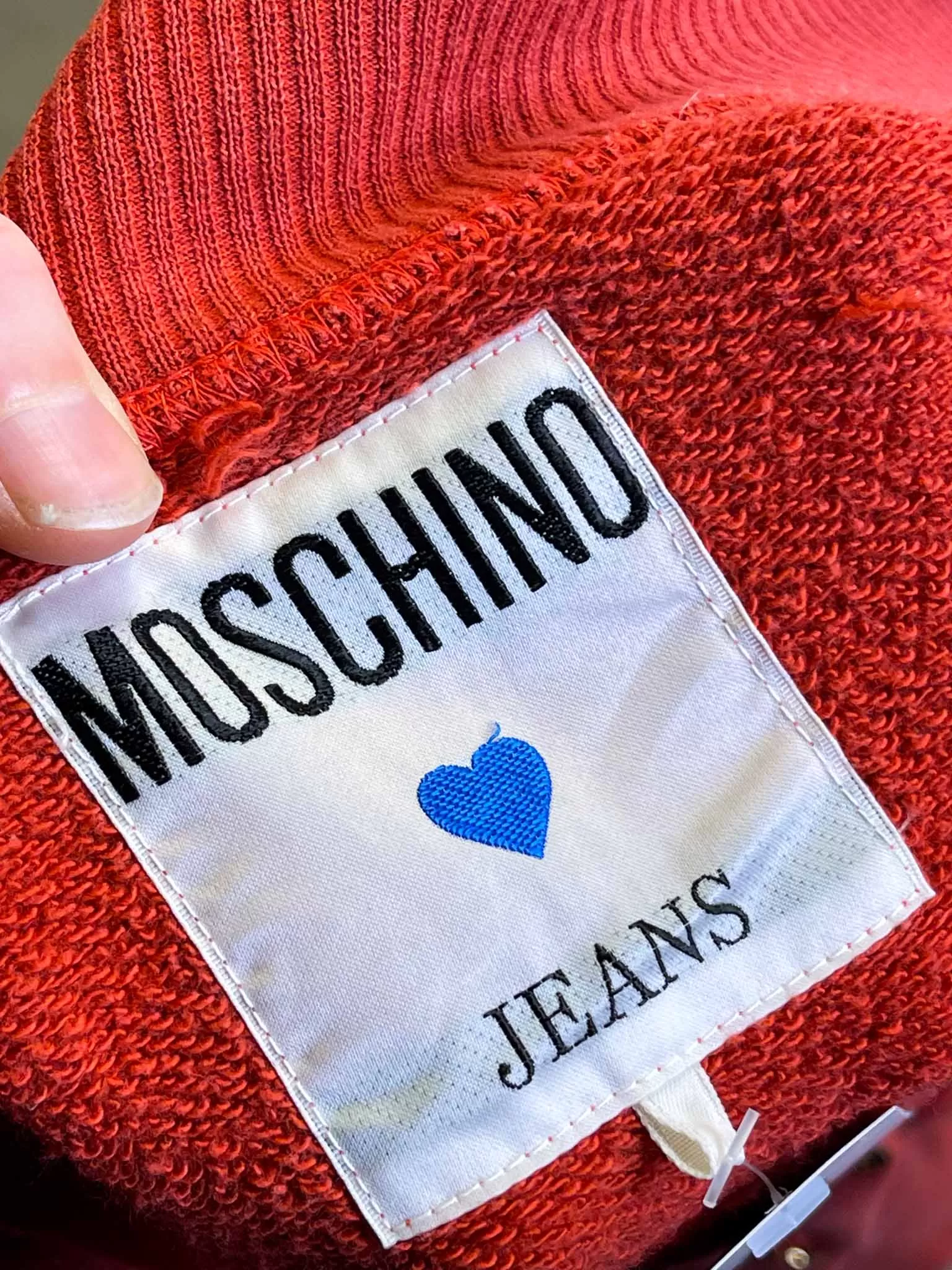 Size M - Moschino Jeans Varsity Style Cardigan