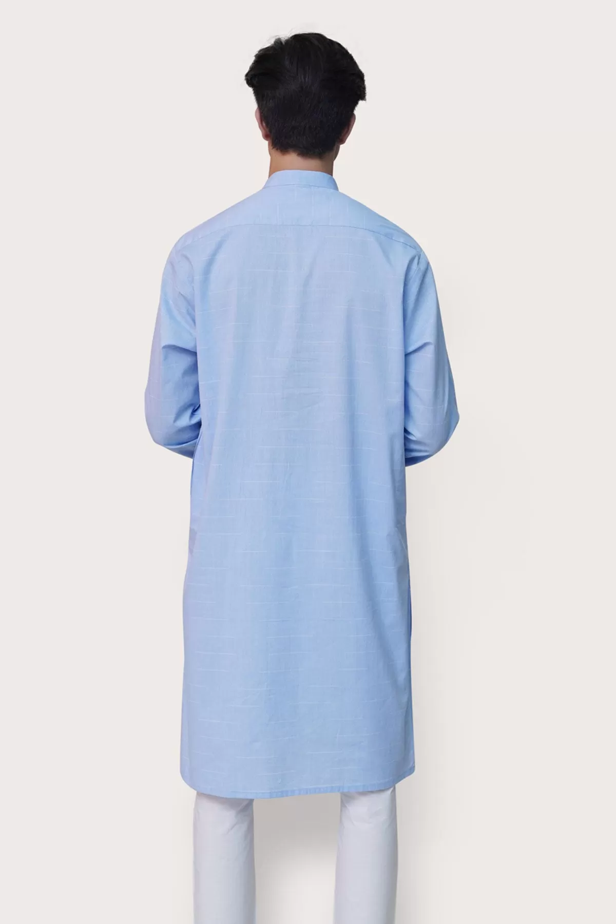 Sky Cotton Kurta