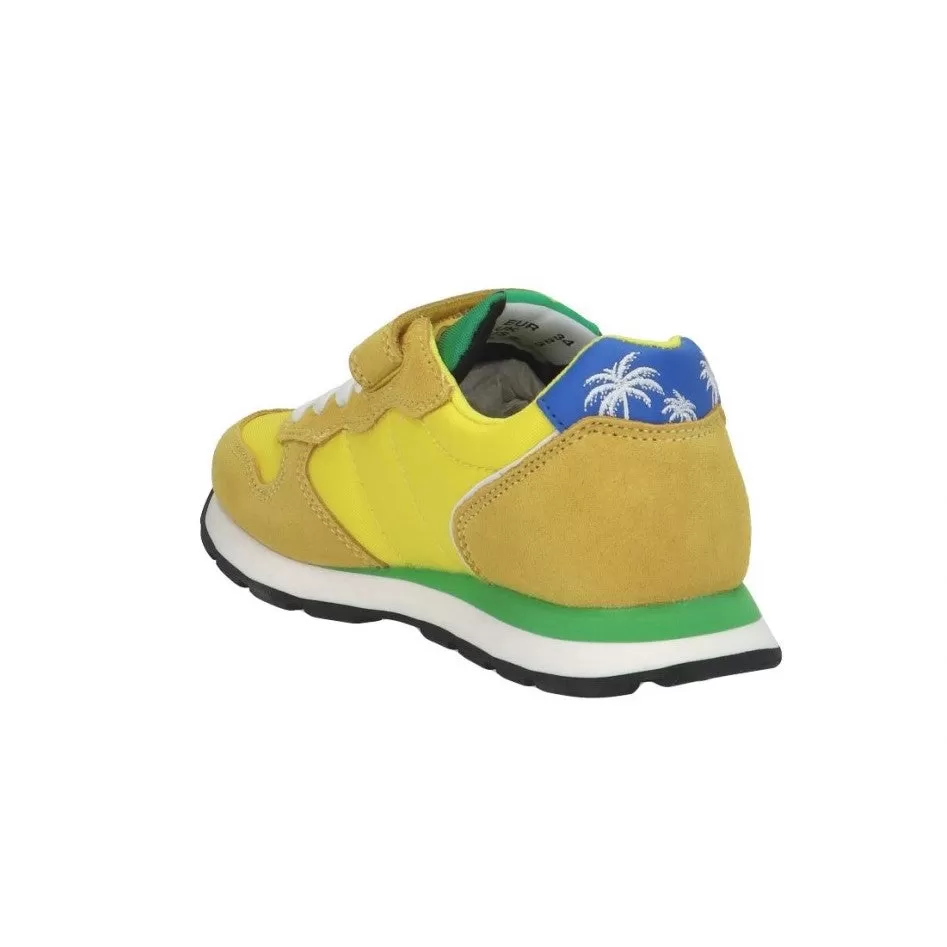 Sun68 Tom Word Tour Kid Z33305K 23 yellow boys' sneakers