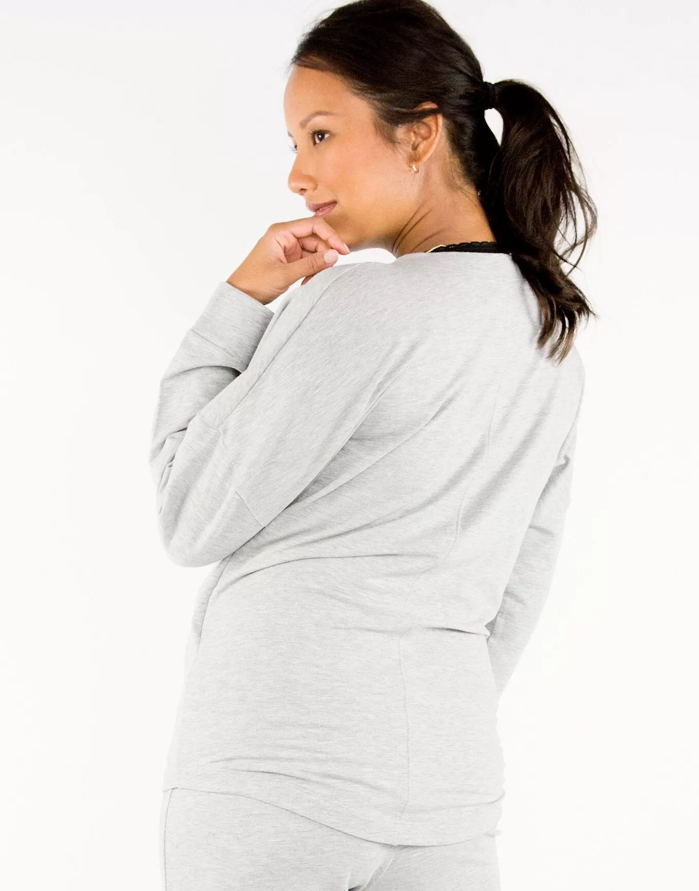 Surplice Sweatshirt