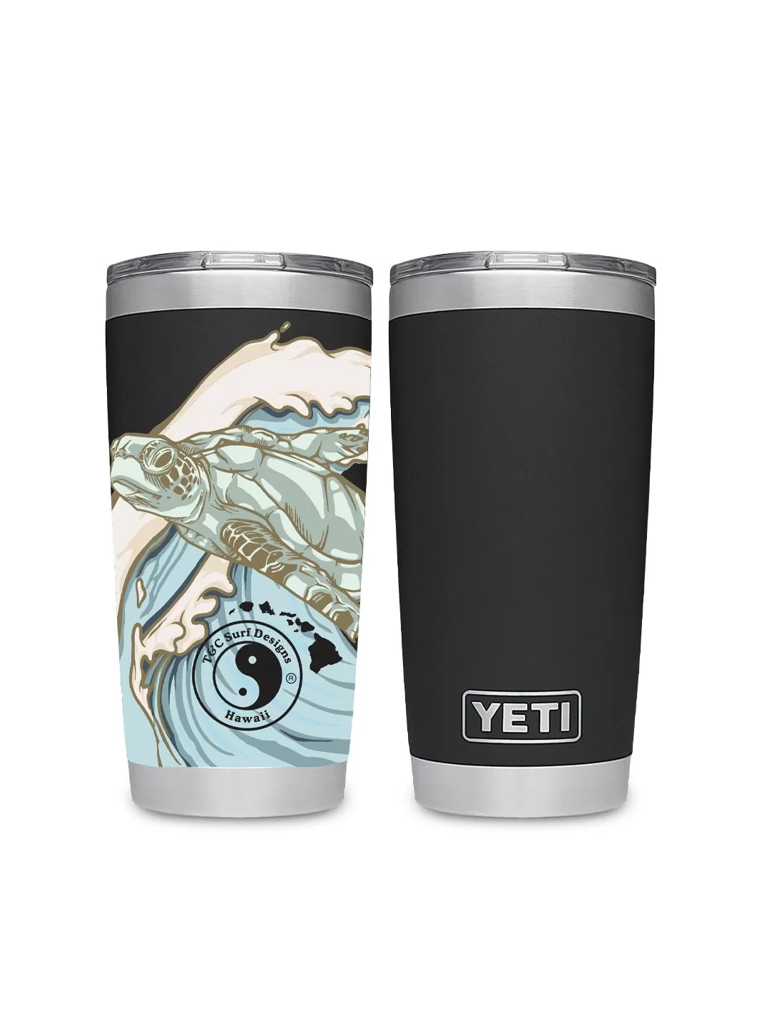 T&C Surf 20 oz Mālama Honu Tumbler Yeti