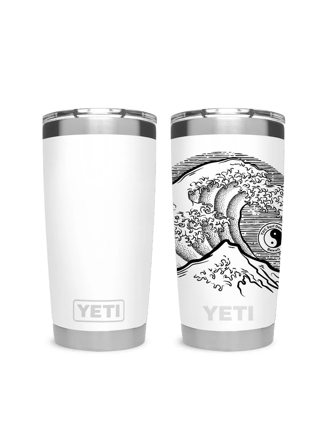 T&C Surf 20 oz Stoked Hokusai Tumbler Yeti