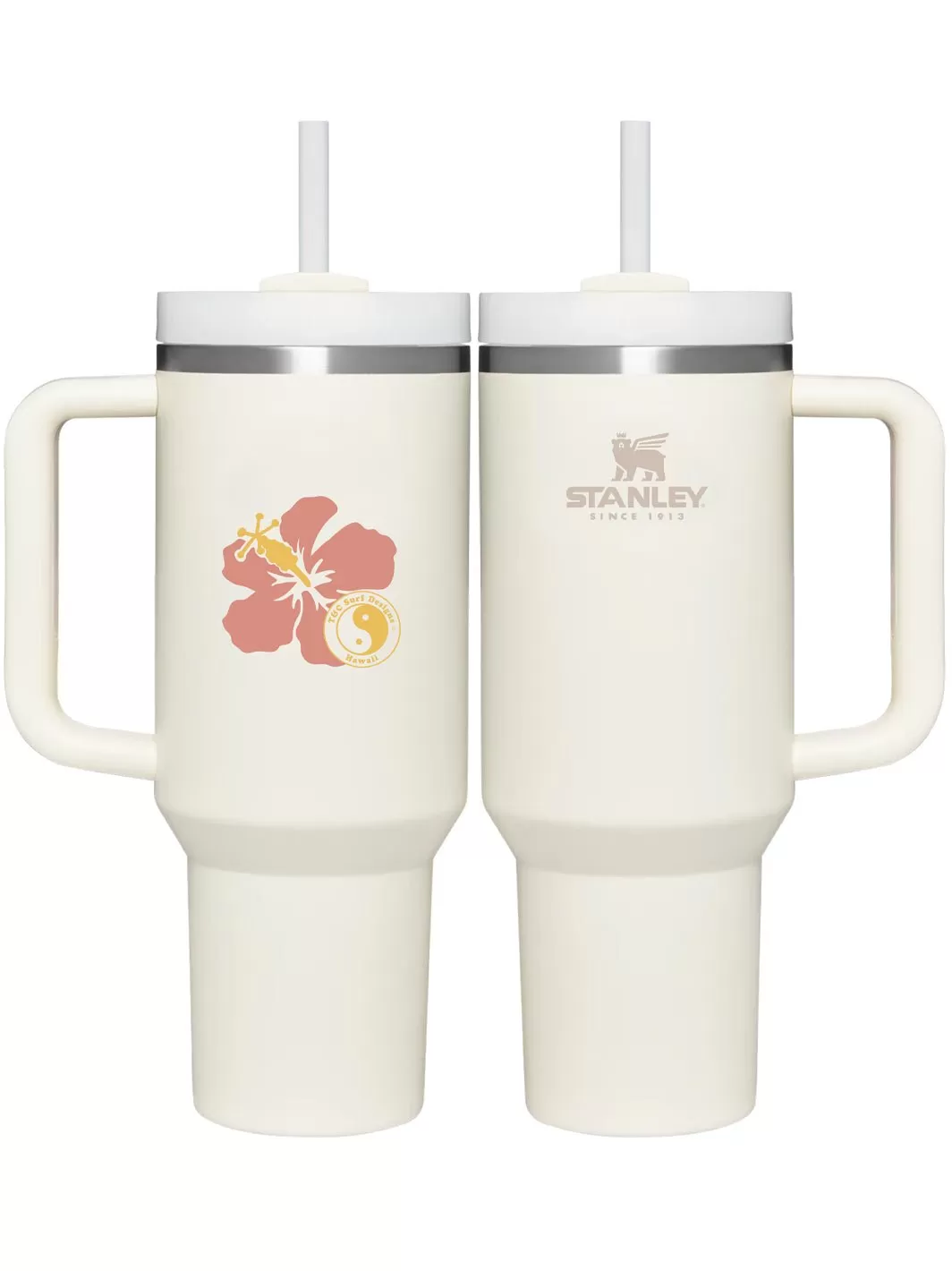 T&C Surf 30 oz Retro Band Stanley Quencher H2.0 Flowstate™ Tumbler