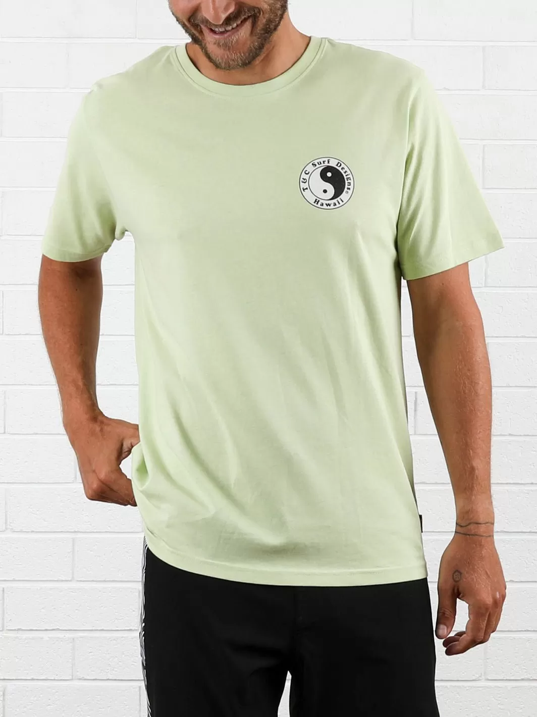 T&C Surf Australia OG Logo Tee Pistachio