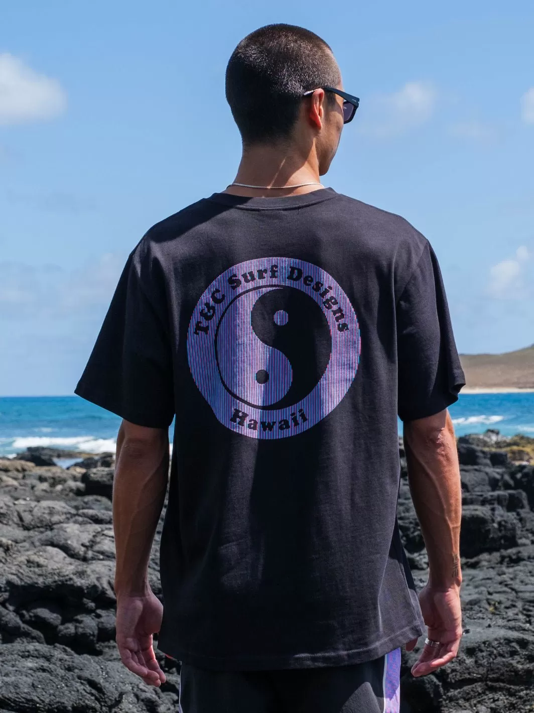 T&C Surf Europe Yin Yang 3D Tee