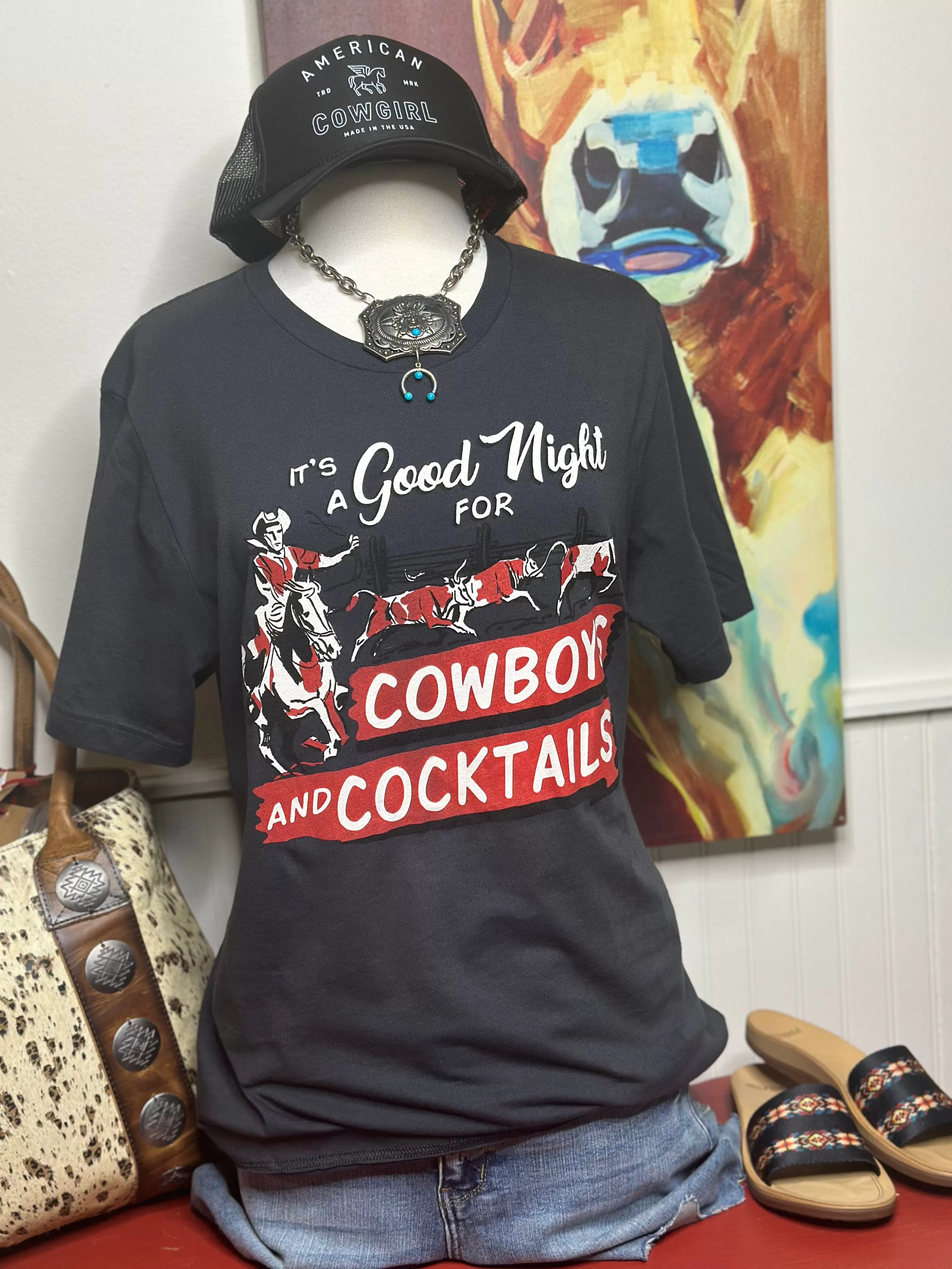 The Cowboys & Cocktails Tee