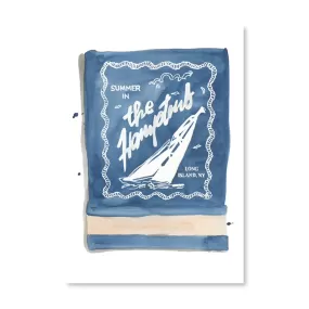 The Hamptons Matchbook