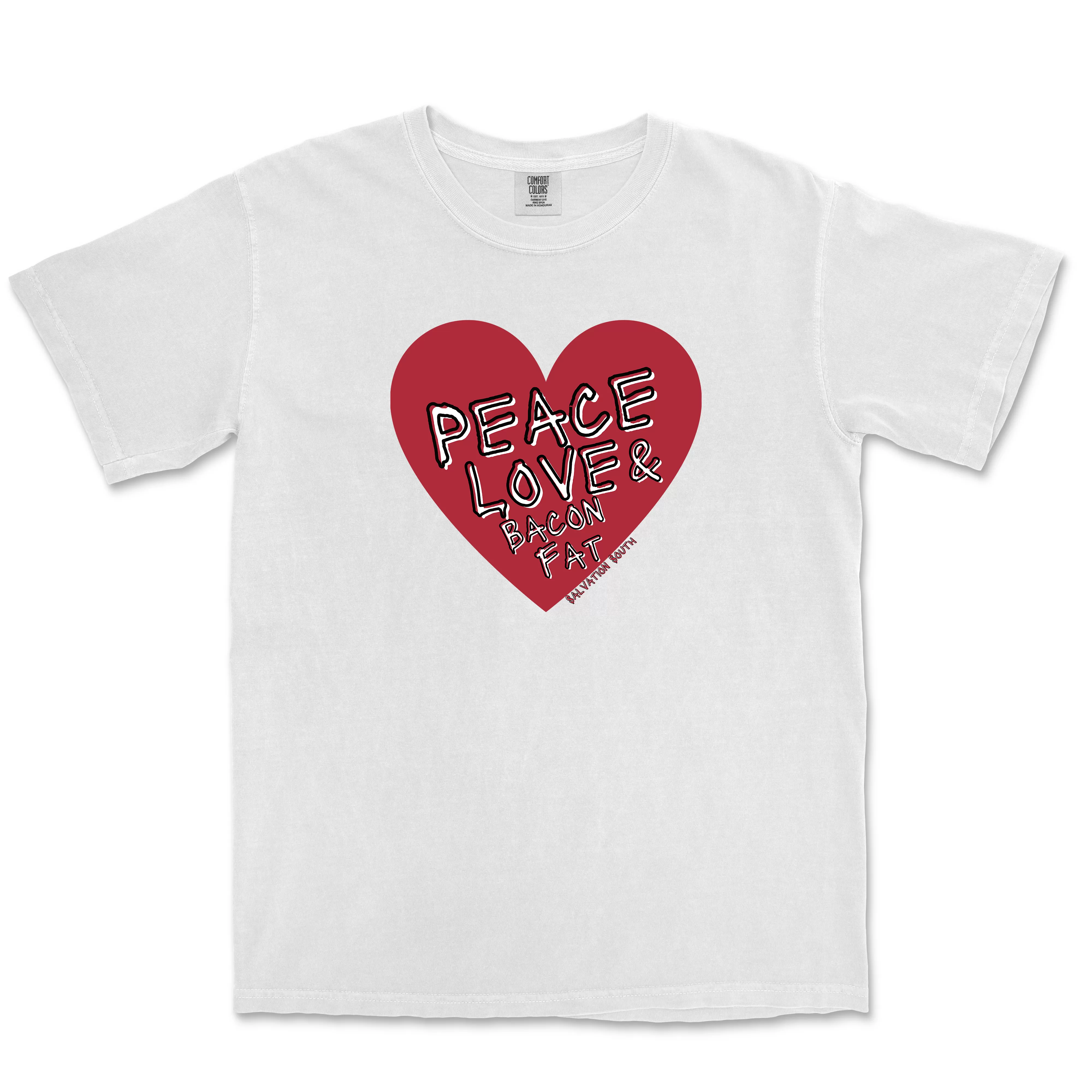 The Peace Love & Bacon Fat T-shirt