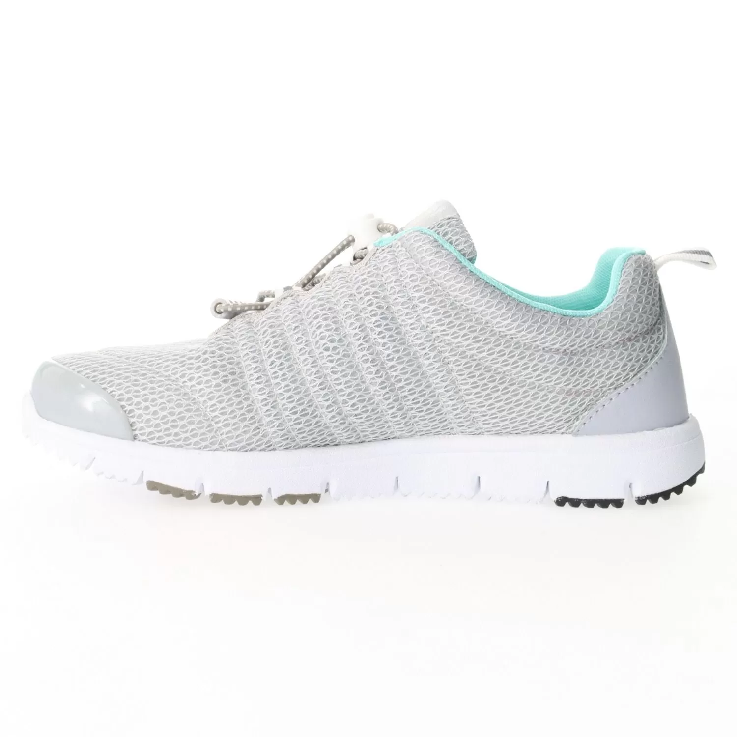 Travel Walker Grey/mint Mesh Walking Shoes