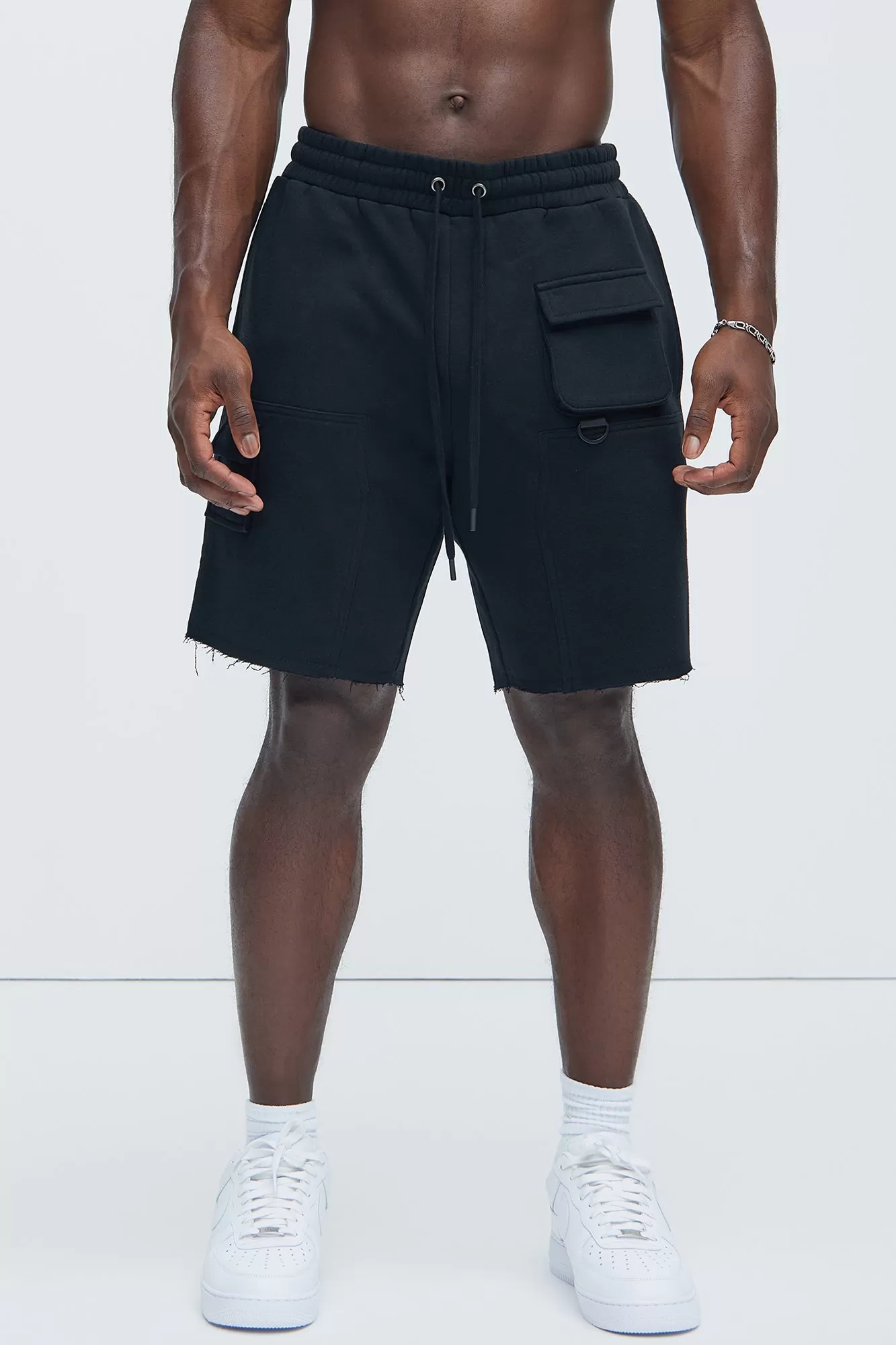 Tyson Keep It Going Carpenter Sweat Shorts - Black