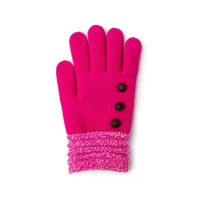 Ultra Soft Gloves with Buttons