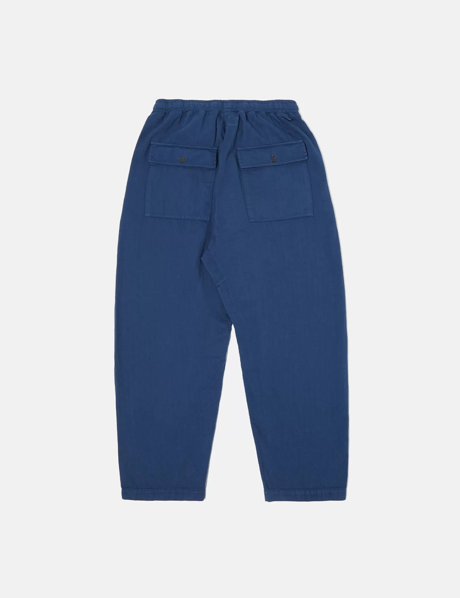 Universal Works Braga Herringbone Pant (Loose) - Navy Blue