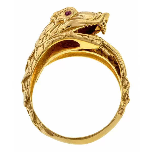 Vintage Snake Ring