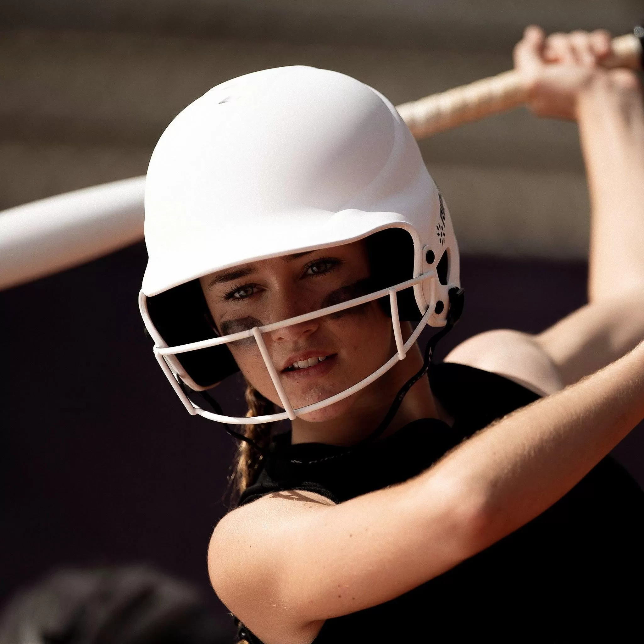 Vision Pro Matte Softball Batting Helmet