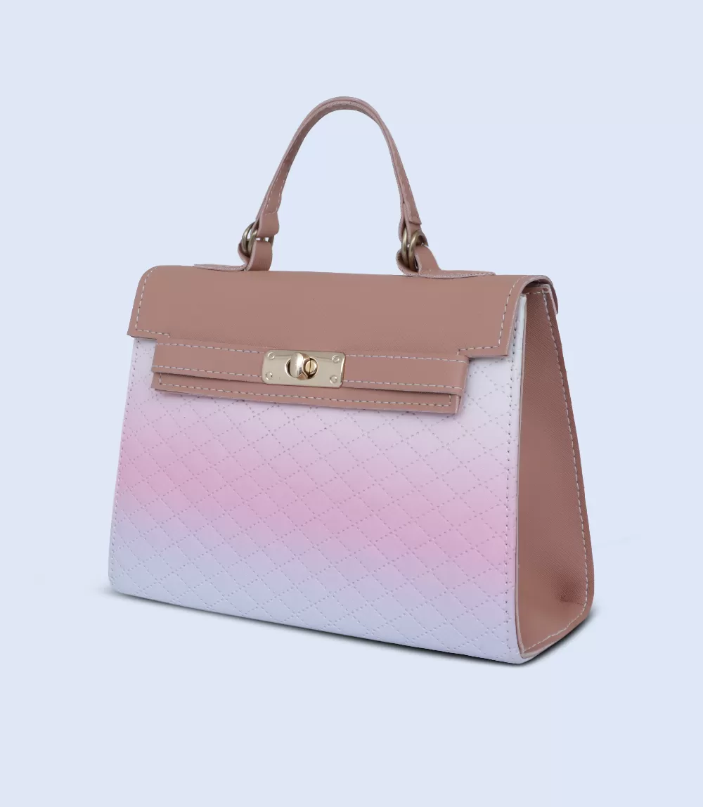 WB2404-TEA PINK-Women Shoulder Bag