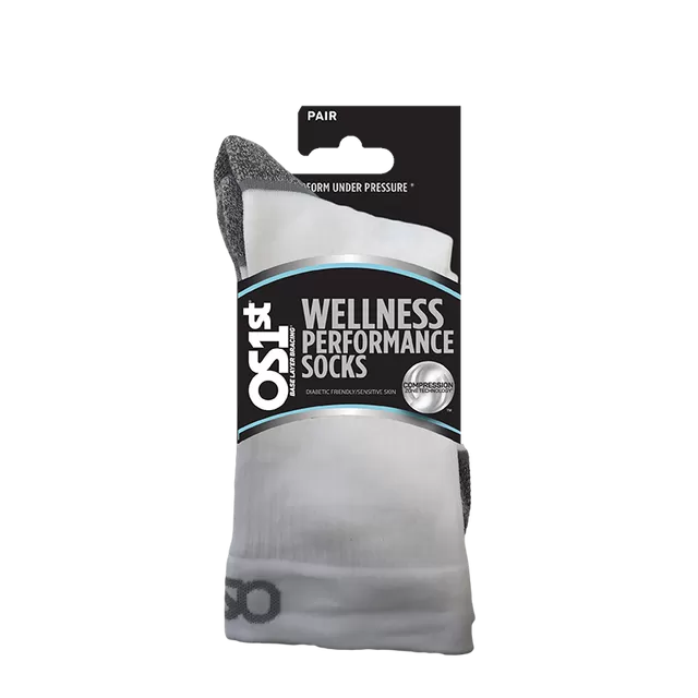 Wellness Performance Socks - White