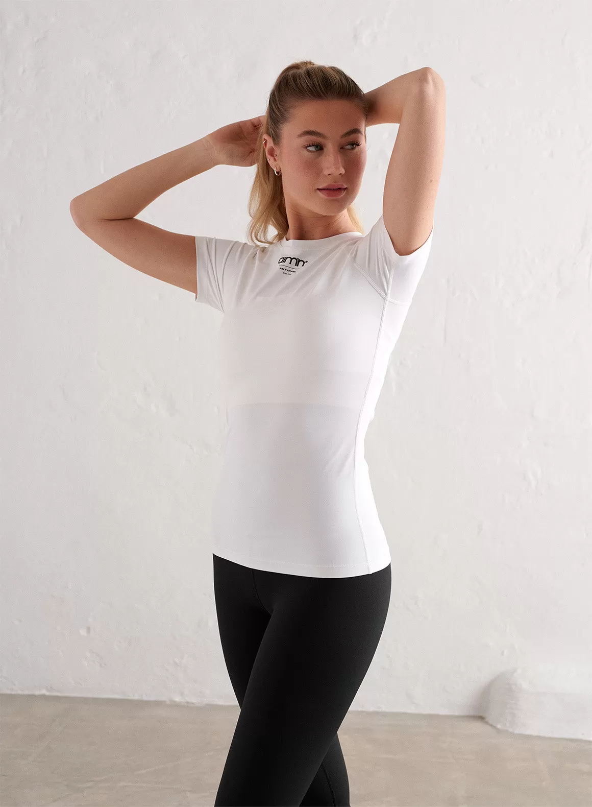 White Edge Core Short Sleeve