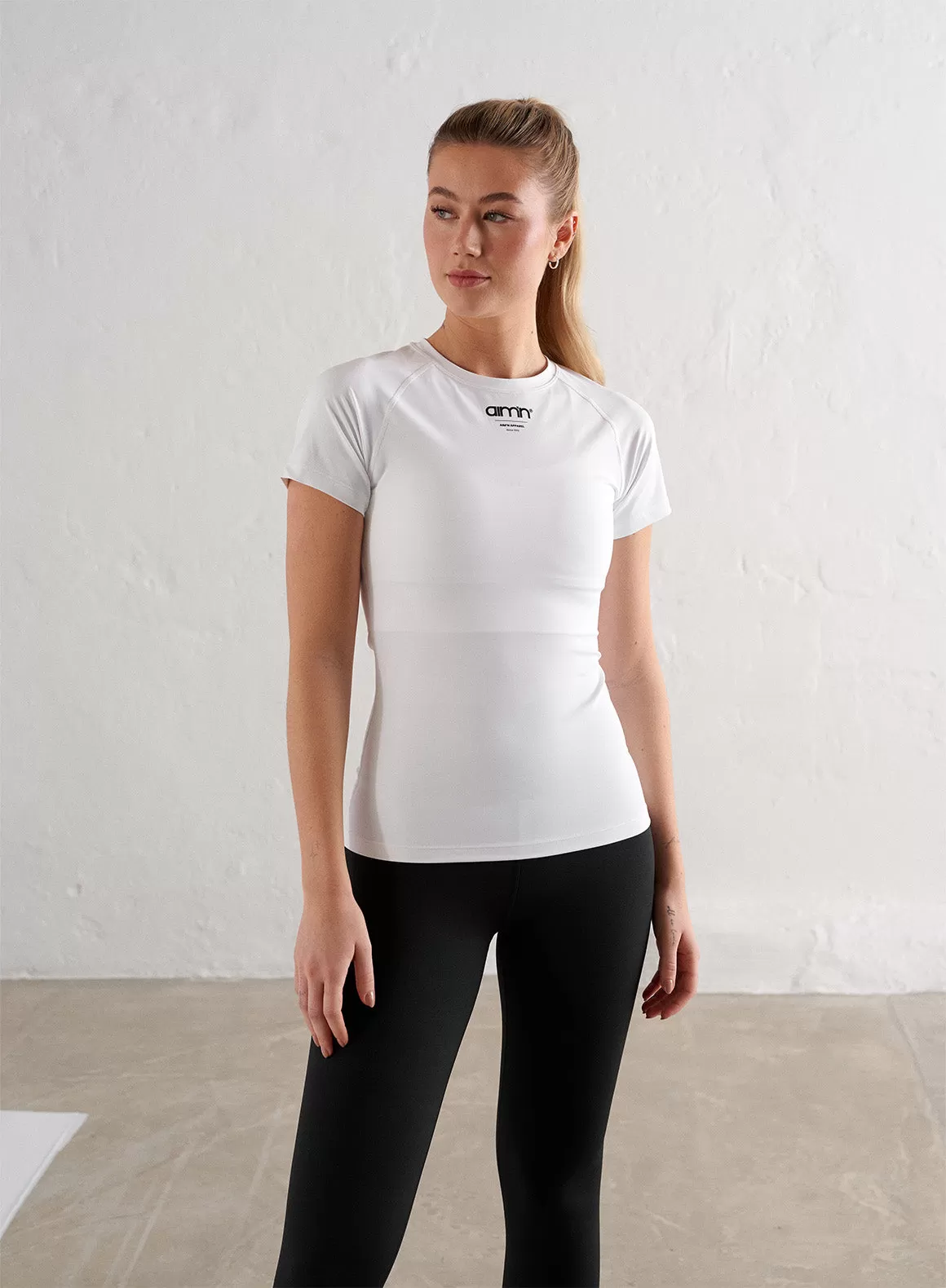 White Edge Core Short Sleeve