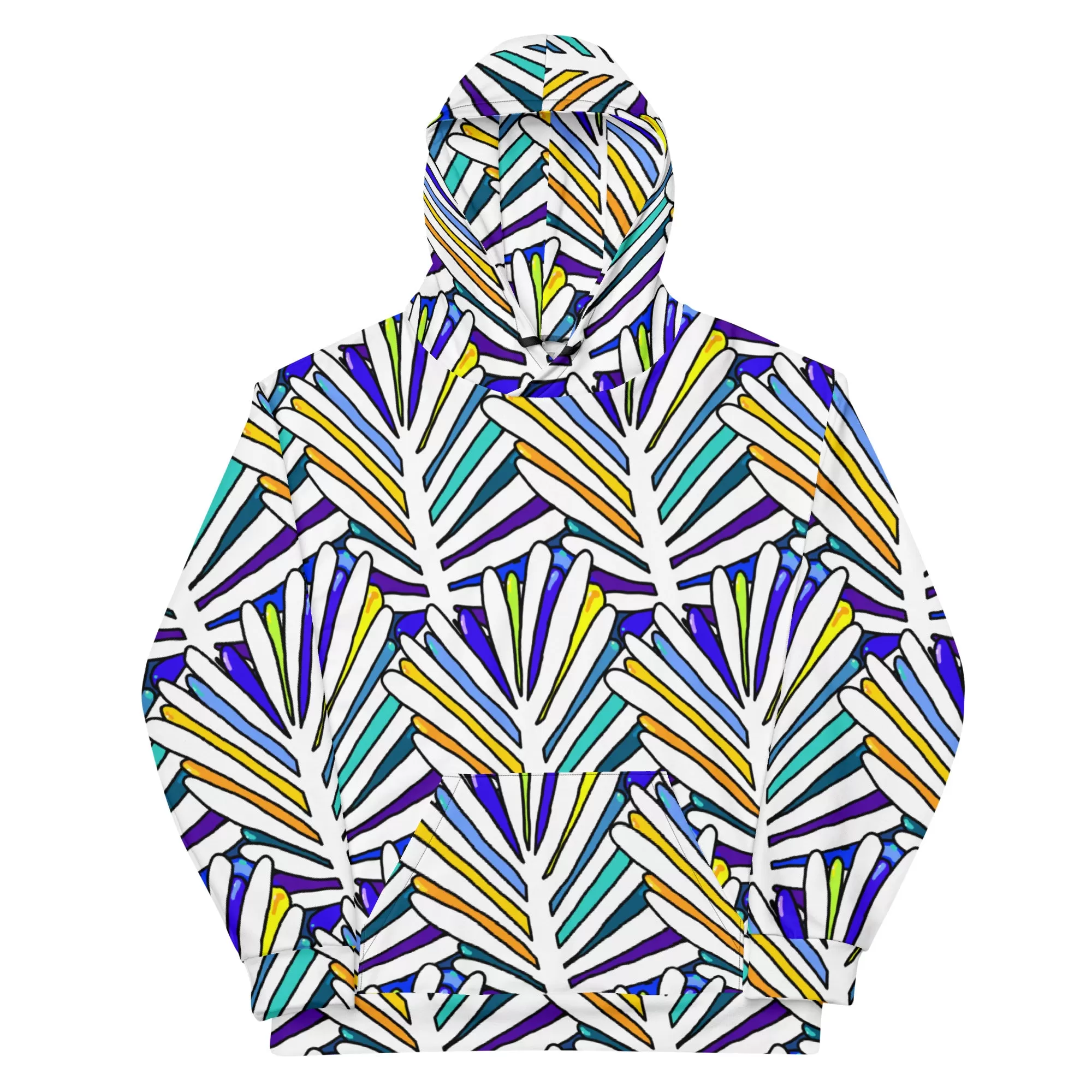 White Leaf Recycled Hoodie