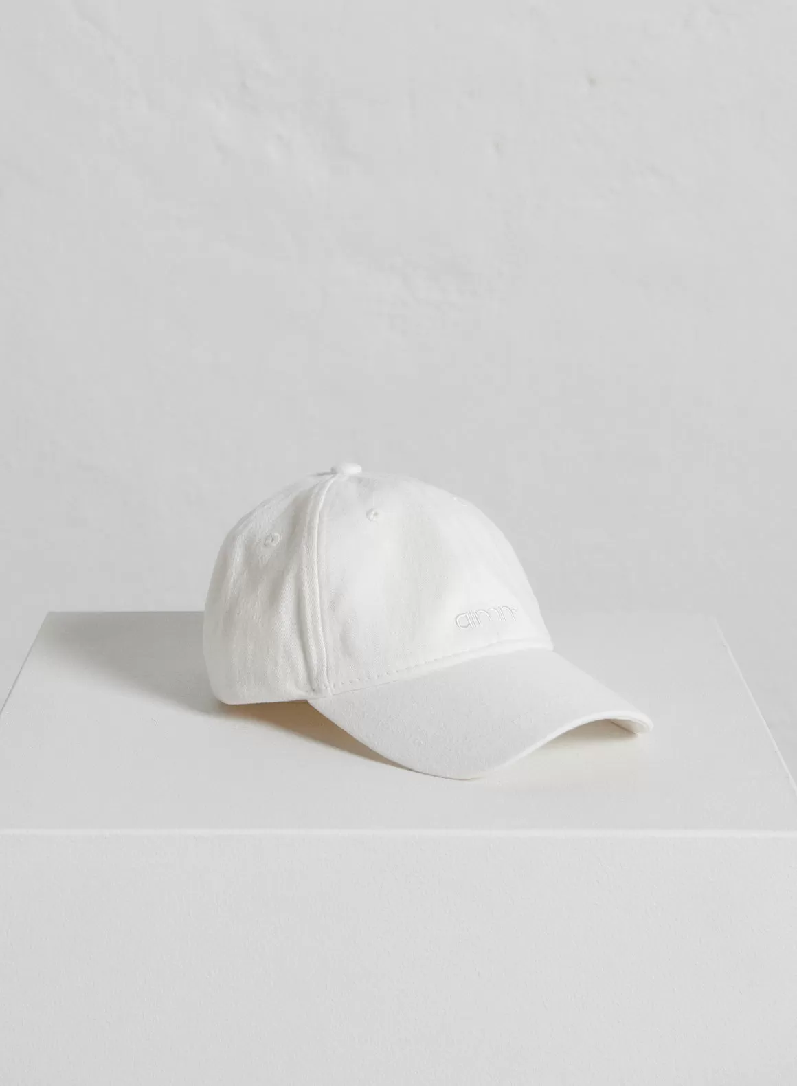 White Small Logo Cap