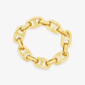 Wide Anchor Link Bracelet